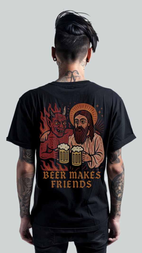back Beer Friends