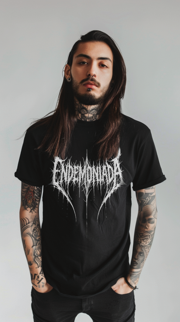 front Dark art lettering