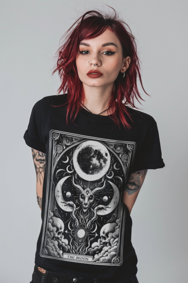 front The moon
