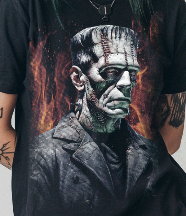 front chest Flames