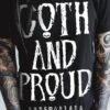 front chest Goth Proud