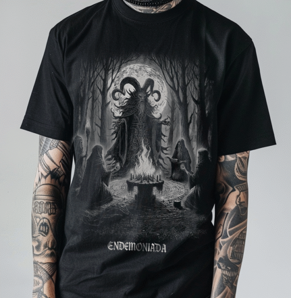 front chest Horned god