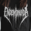 front chest Dark art lettering