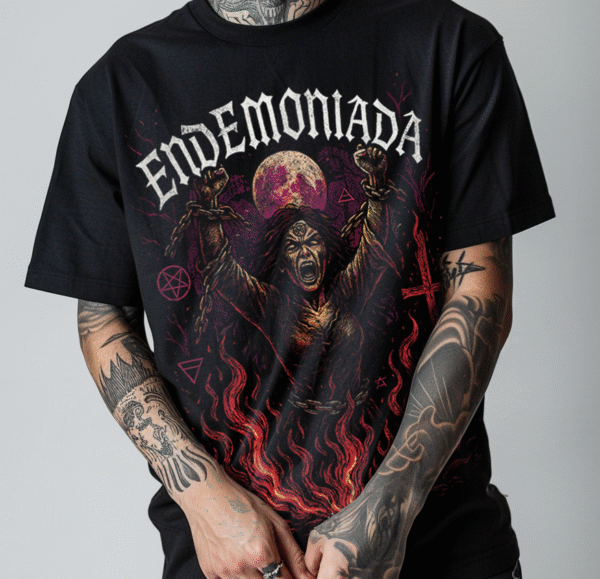 front chest Burn the witch