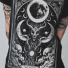 front chest The moon